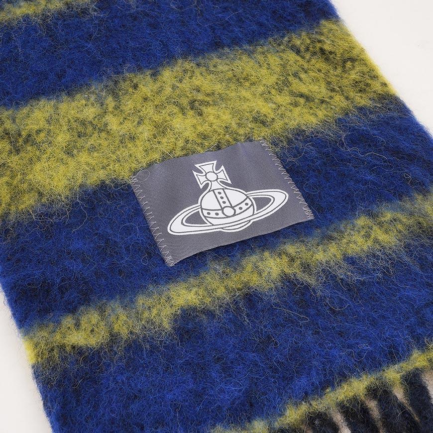Vivienne Westwood Unisex Chunky Stripe Scarf 8103014F W01BN E401