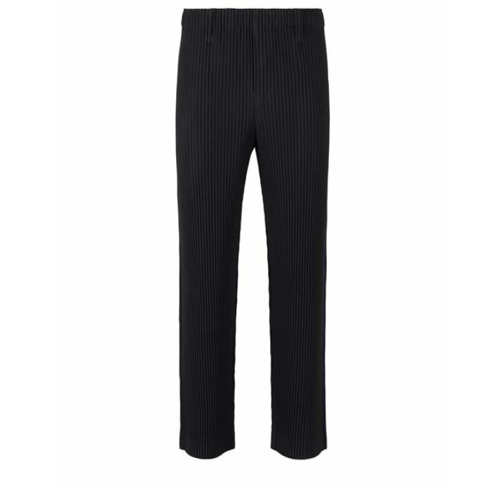 Issey Miyake Homme Plisse Men's Basic Pleated Pants JF450