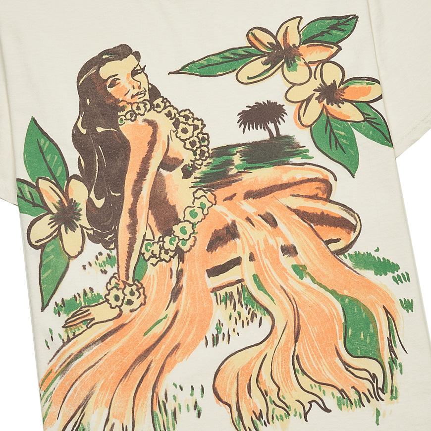 Wild Donkey Unisex Hawaiian Tea Dyed T-Shirt