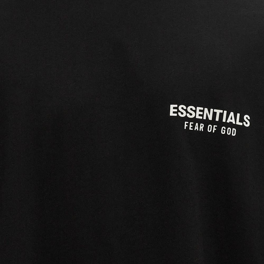 Fear of God Essentials Logo Men's T-Shirt Black 125HO244360F BLACK