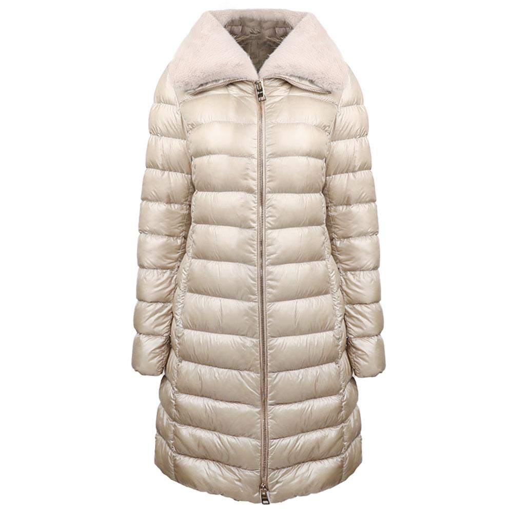 Herno Elisa Quilted Faux Fur Down Jacket PI0650 DICM 0512017Z 1985