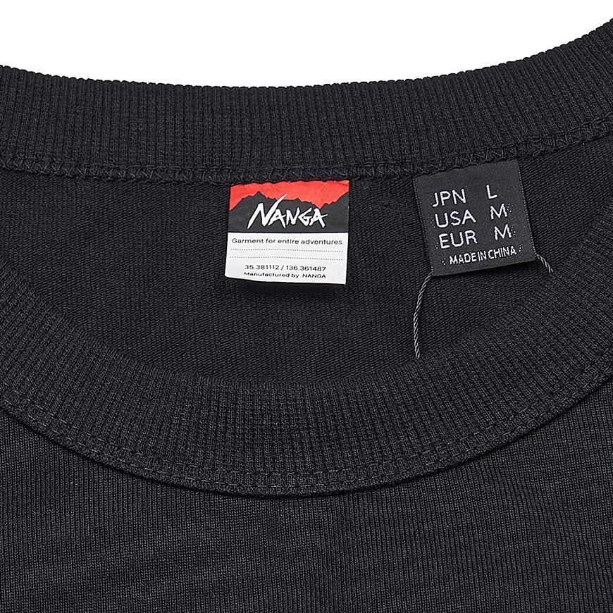 NANGA Men’s Hybrid T-Shirt N2500 1M103 C BLK
