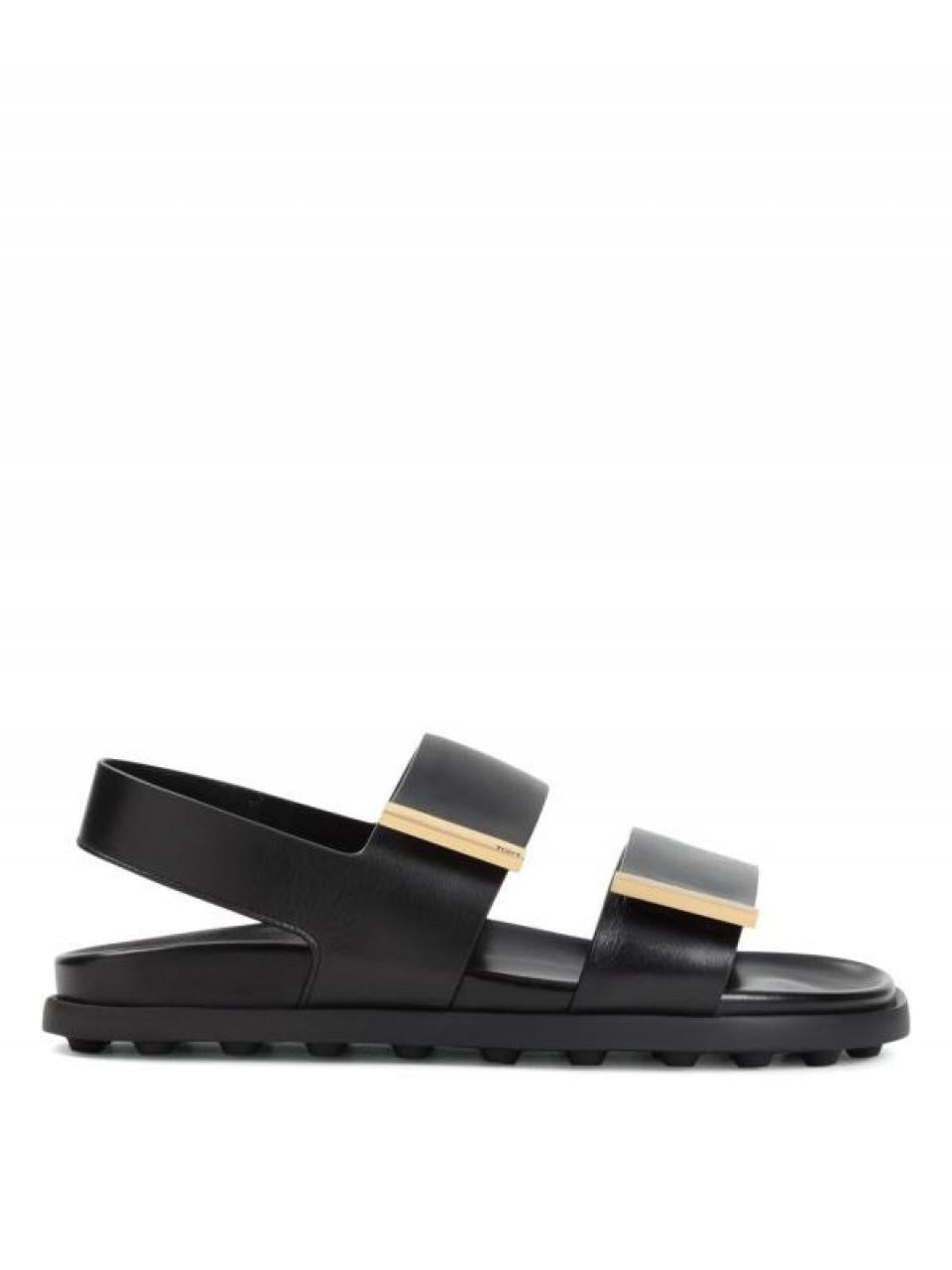 Tods Leather Strap Sandals XXW68K0JE60N6MB 999
