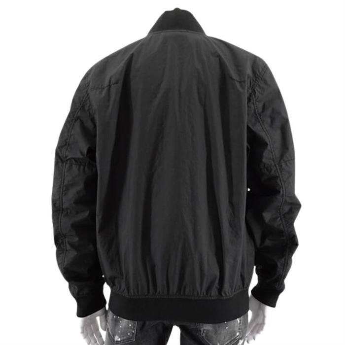 STONE ISLAND Membrana 3L TC Bomber Jacket Black Men's