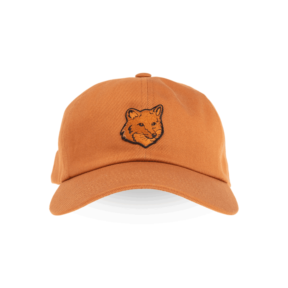 Maison Kitsune Bold Fox Logo Unisex Baseball Cap MM06104 WW0108 P261