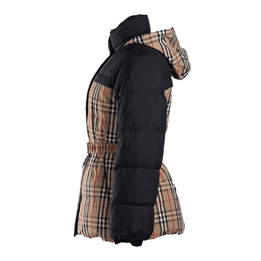 BURBERRY Reversible Check Puffer Jacket for Women 8079476 W OAKMENRE REV A7028 2