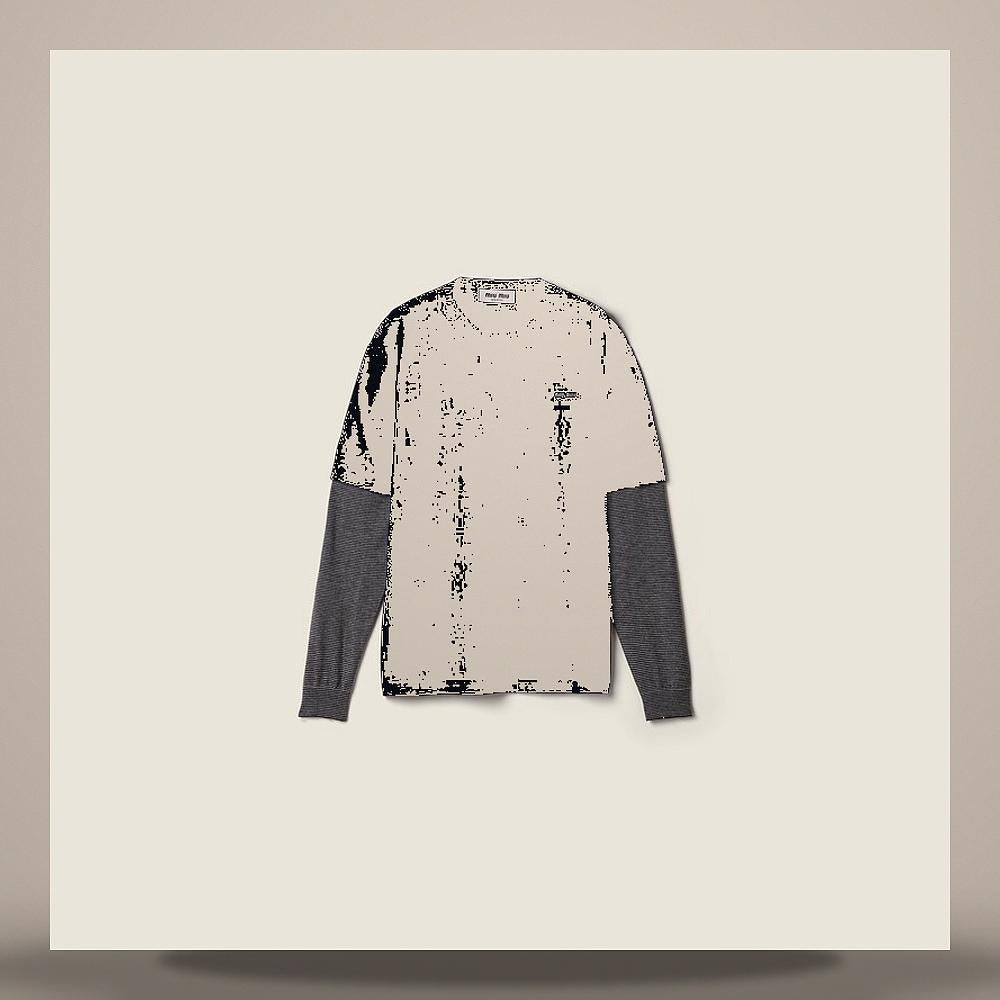 Miu Miu Wool Cashmere Sweater MML07L 6061 F095J