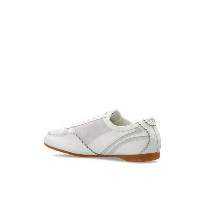 DIESEL DMile Low-Top Sneakers White Leather Women’s