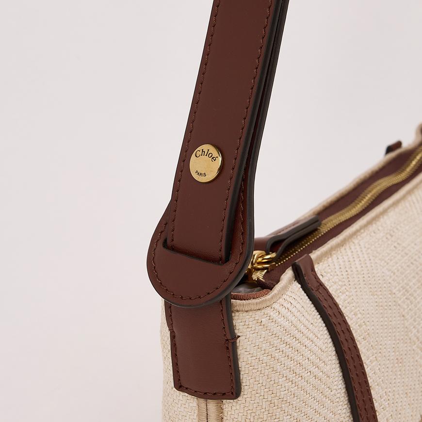 Chloe Women Raffia Keri Shoulder Bag