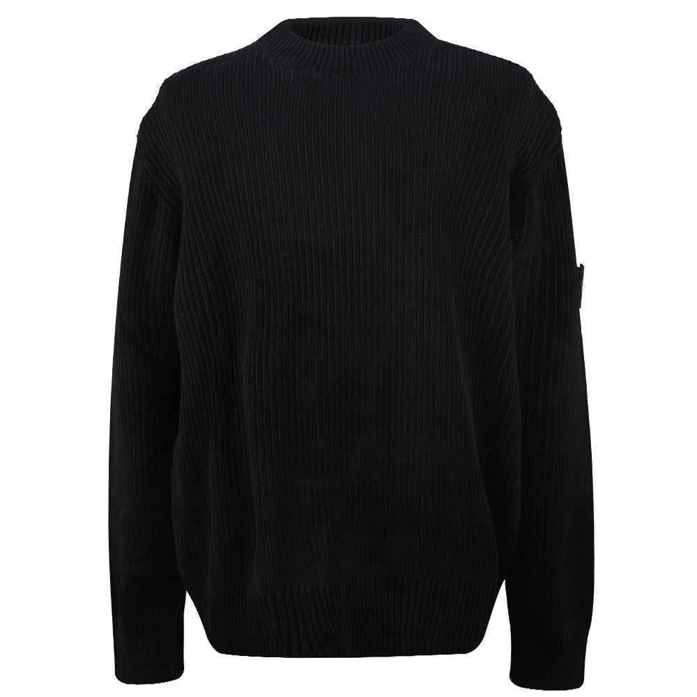 STONE ISLAND Men's Compass Badge Crewneck Knit Sweater 7515555A5 V0029