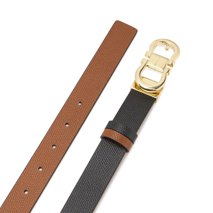 Ferragamo Gancini Reversible Women’s Belt Pre-Cut 230294 0780407
