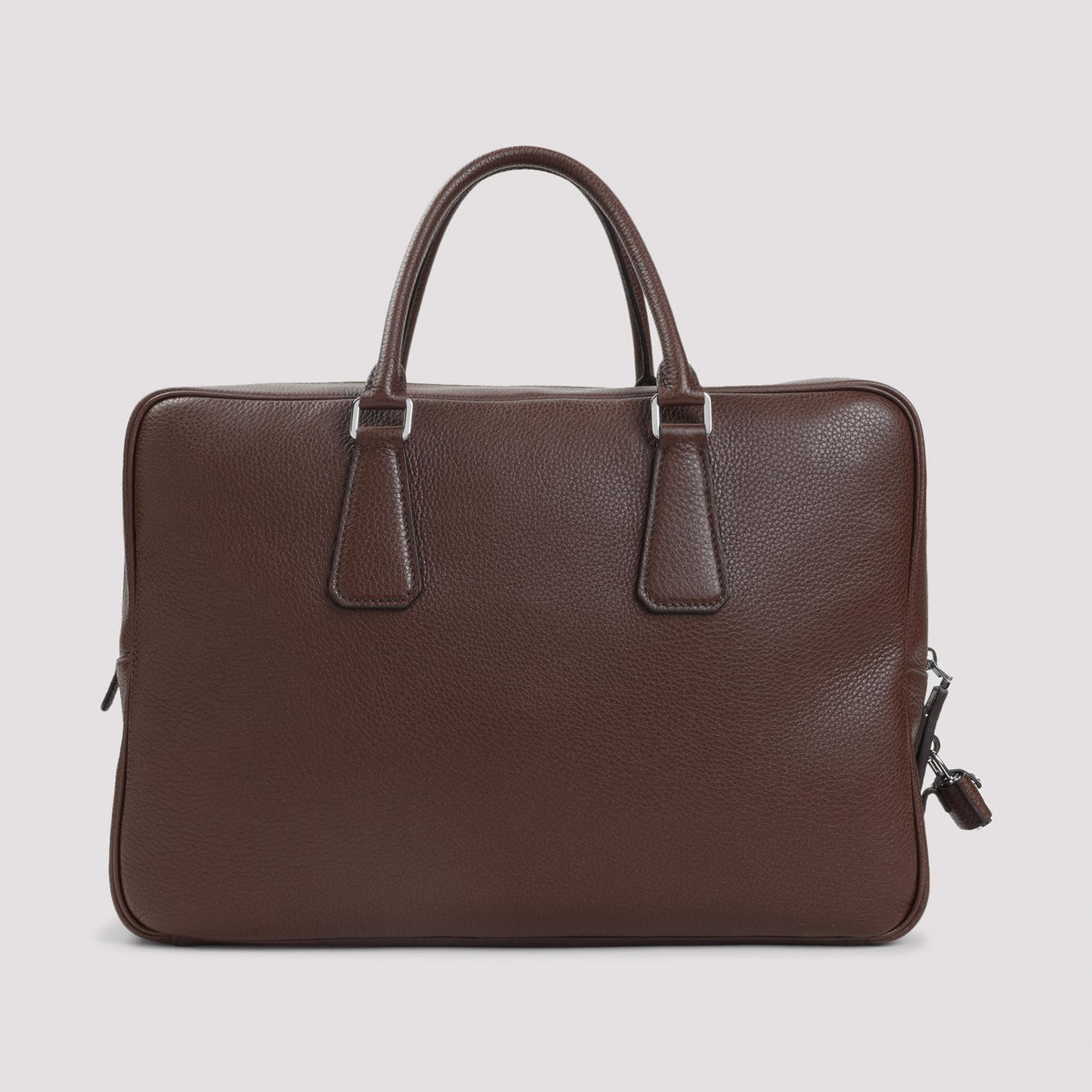 PRADA Black Leather Briefcase