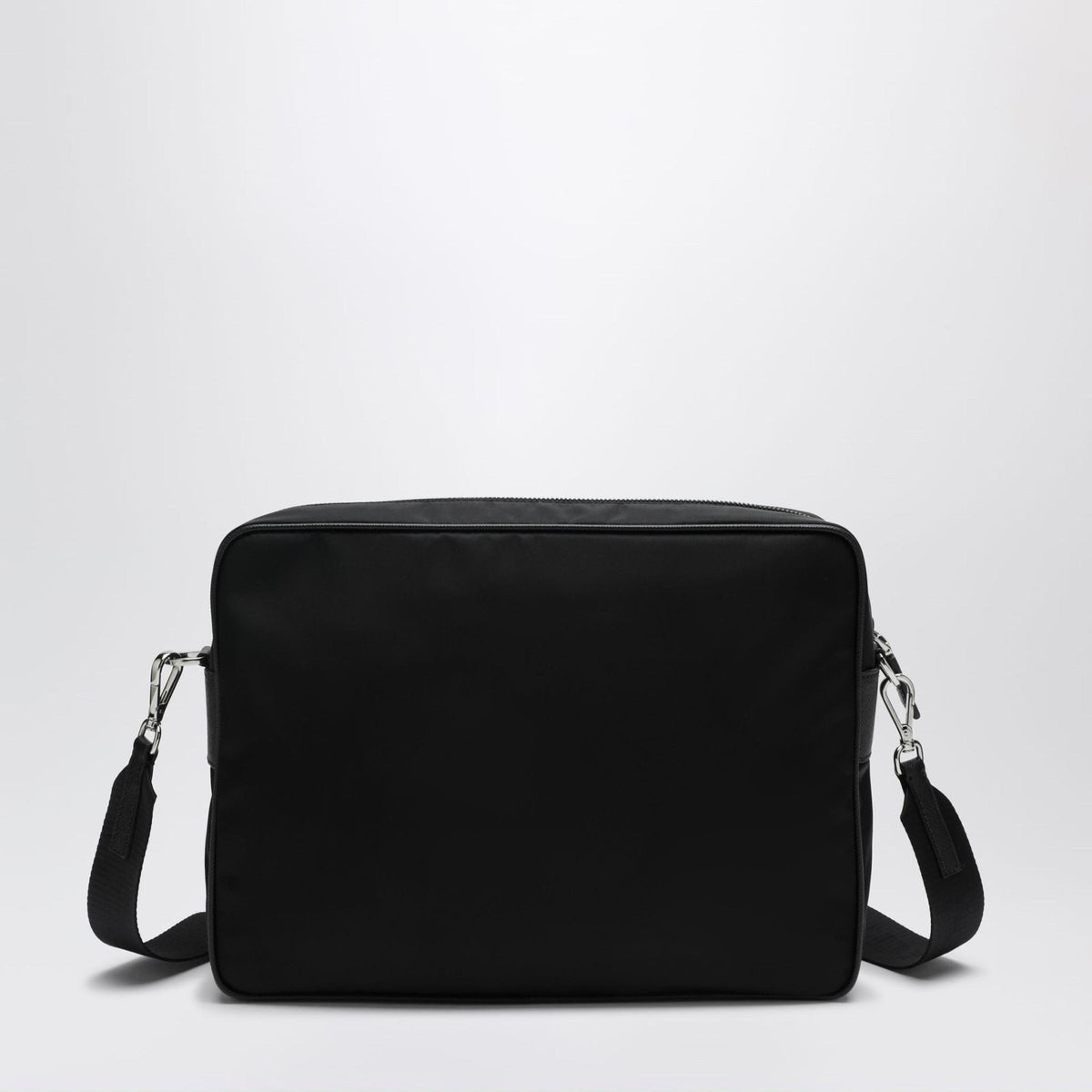 PRADA Black Leather Crossbody Bag