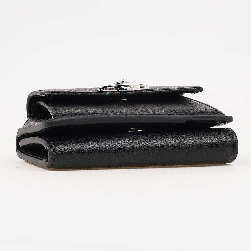 Vivienne Westwood Small Flap Purse Women’s Compact Wallet Black