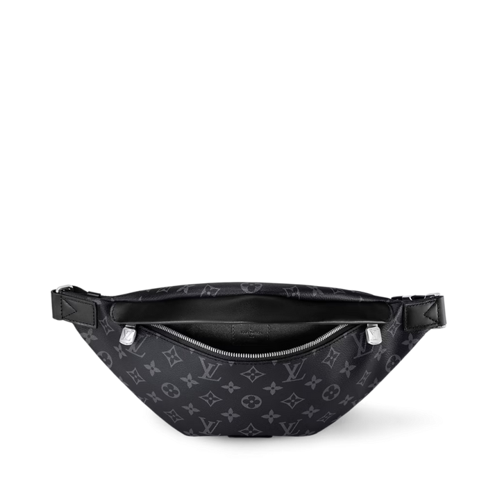 Louis Vuitton Discovery Bumbag PM Black Monogram Leather Crossbody Bag