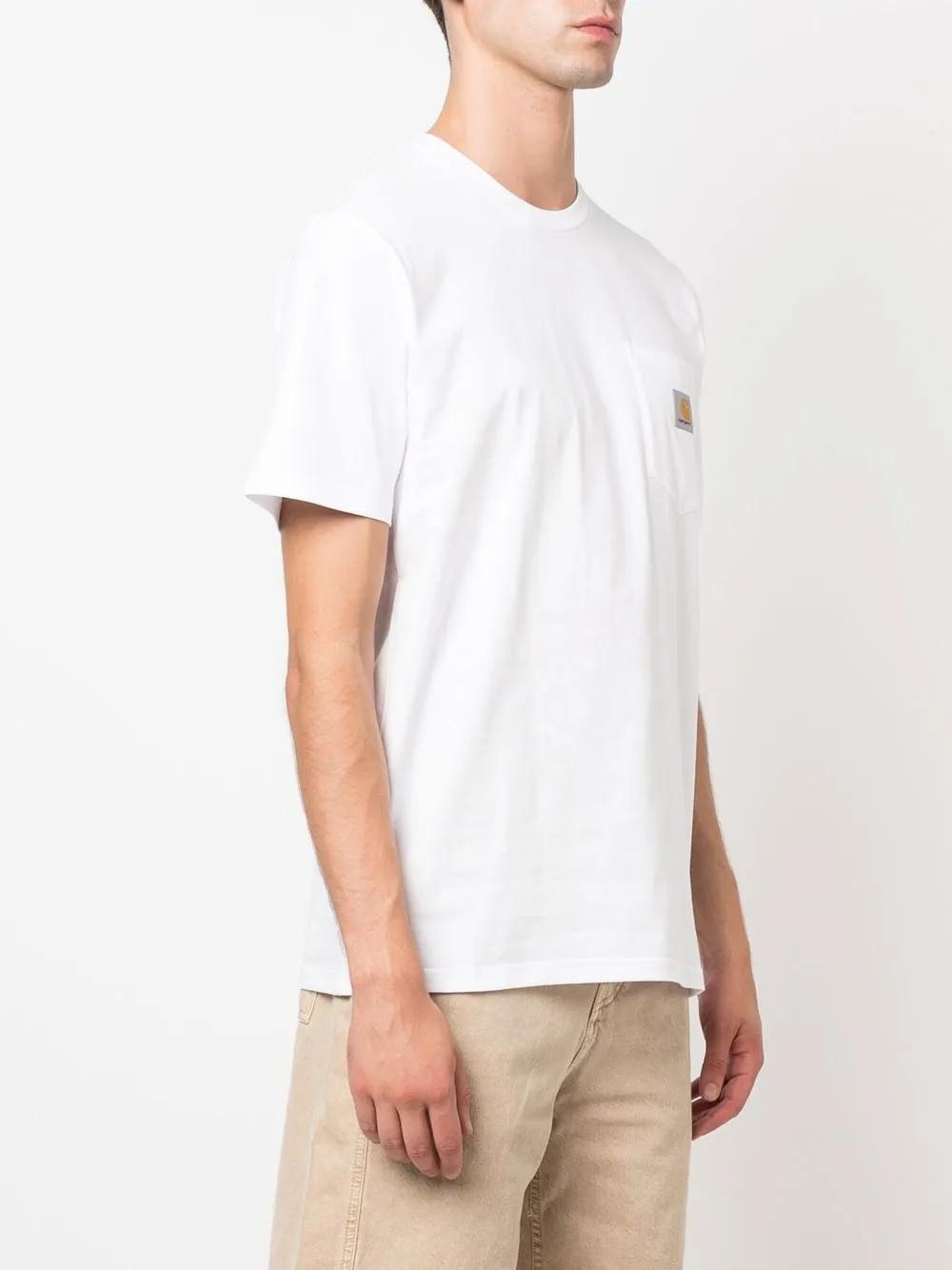 CARHARTT WIP Pocket Short Sleeve T-Shirt White