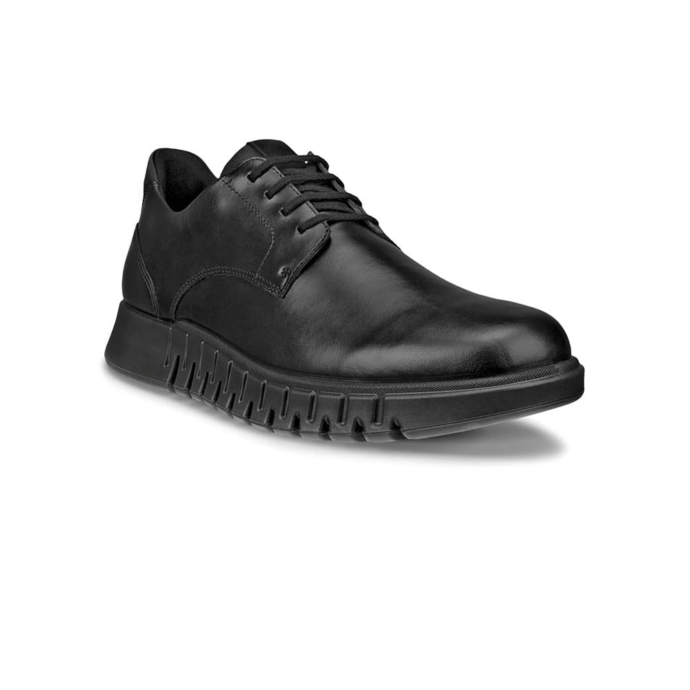 ecco Groove Studio Men’s Low-Top Sneakers Black Leather