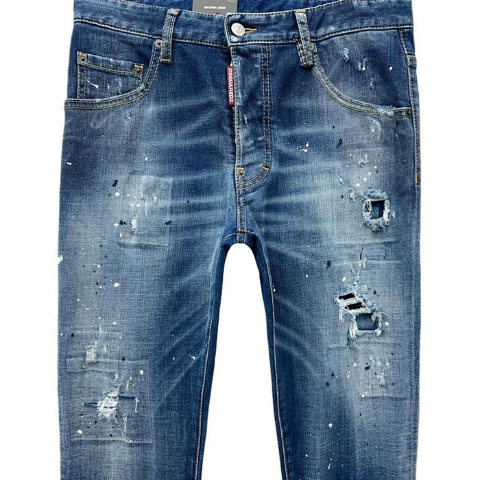 Dsquared2 Men's Skater Fit Denim Jeans S74LB1387