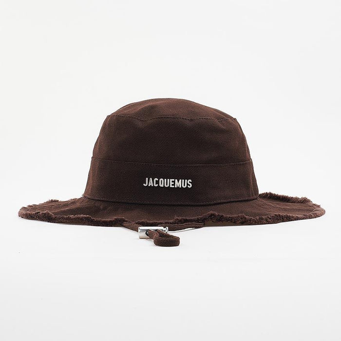 JACQUEMUS Unisex Artichoke Bucket Hat Beige Cotton