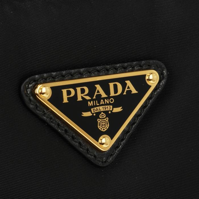 PRADA Re-Nylon Padded Tote Bag Black