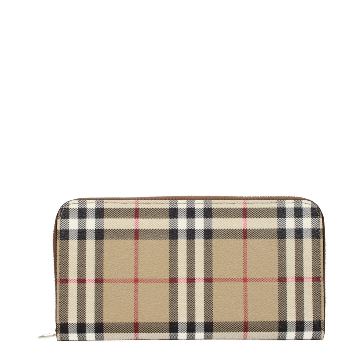 BURBERRY Leather Long Wallet