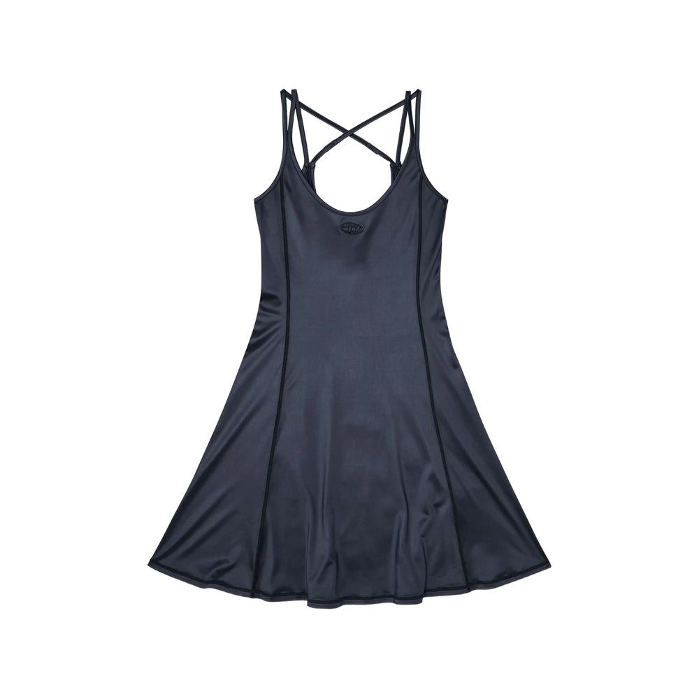 DIESEL Black Sleeveless Mini Dress