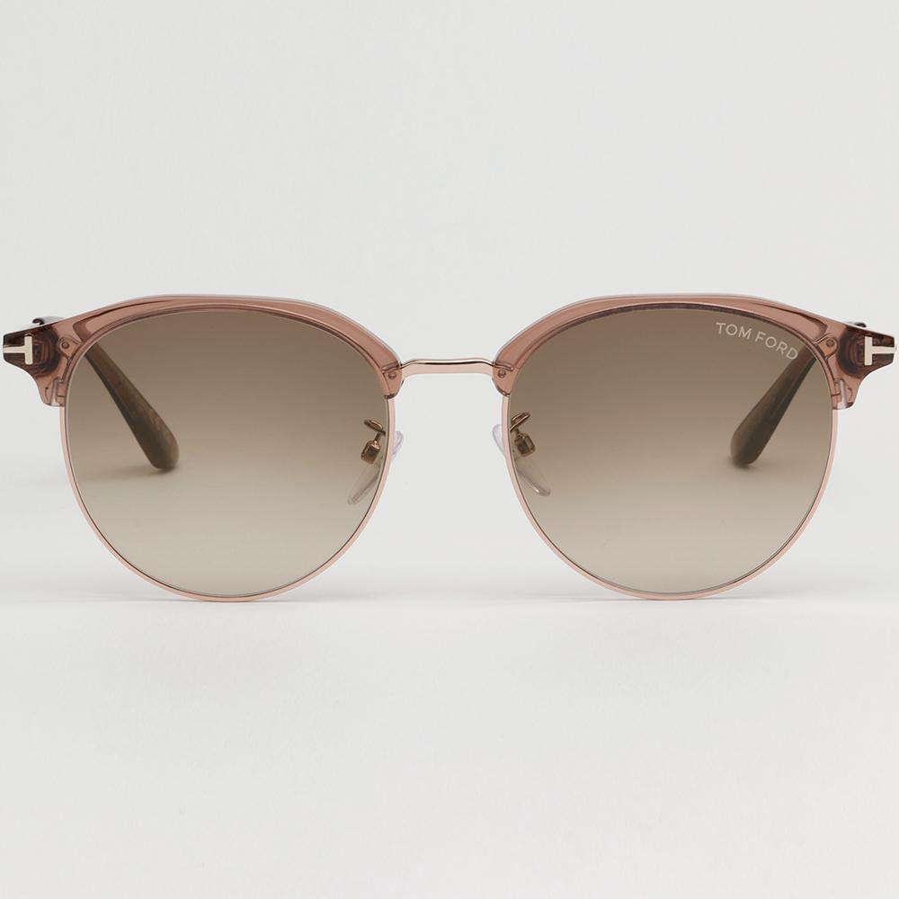 TOM FORD Transparent Browline Asian Fit Unisex Sunglasses TF889K 45F