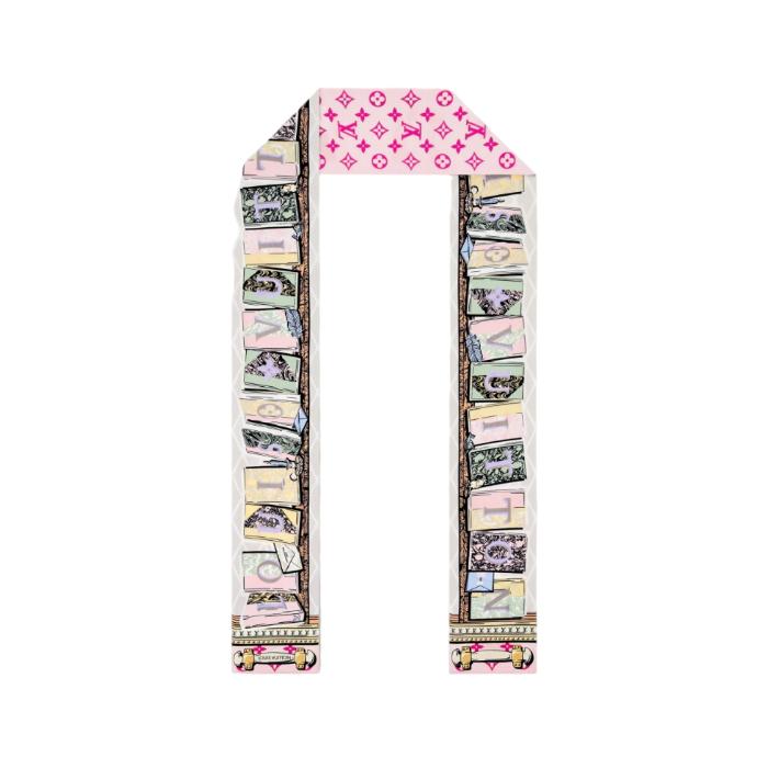 Louis Vuitton LV Library Bandana Scarf M96246