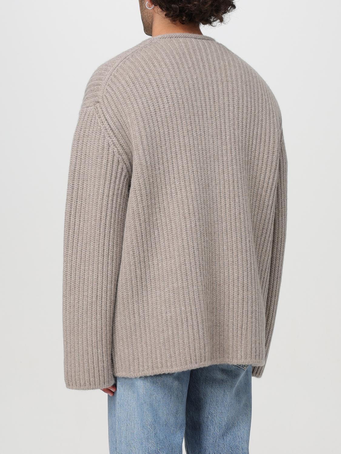 Bottega Veneta Gray Wool Zip-Up Cardigan