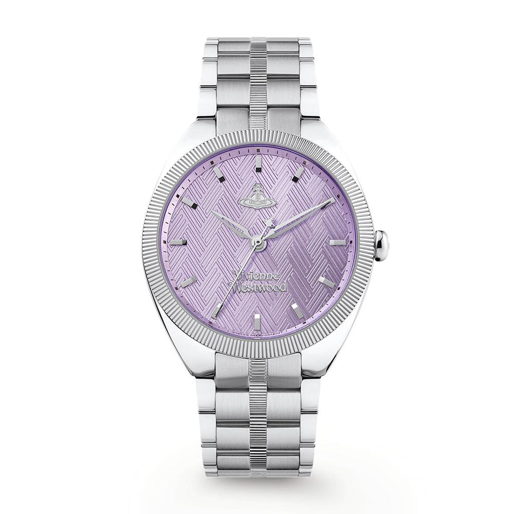 Vivienne Westwood Silver Purple Metal Women’s Watch