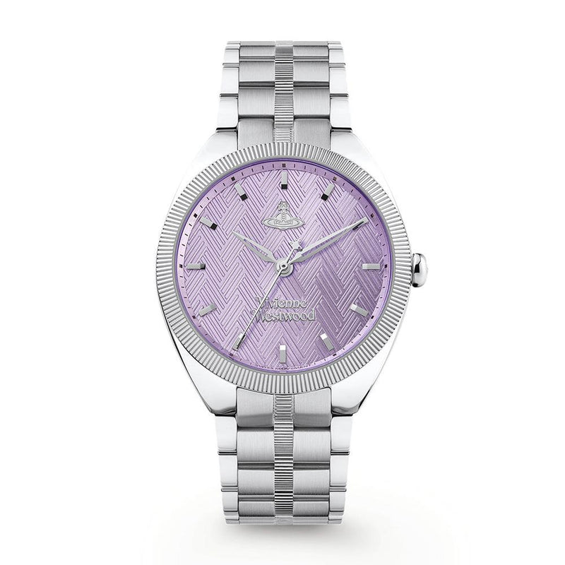 Vivienne Westwood Silver Purple Metal Women’s Watch