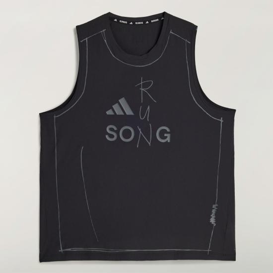Adidas Sleeveless Tank Top for Women KT0776 Black DOM