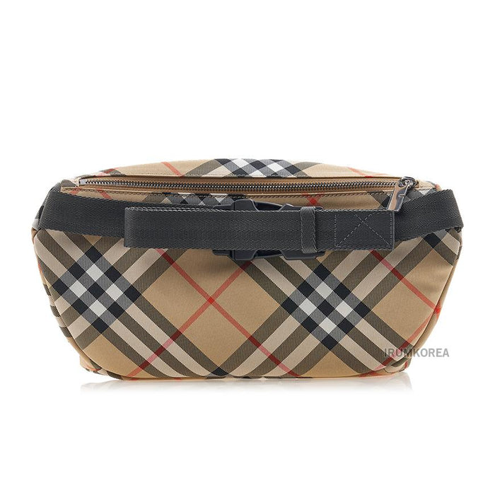 BURBERRY Men’s Check Belt Bag Crossbody Essential CEK A2021