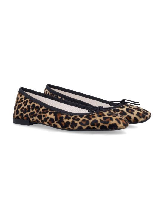 repetto Leopard Pony Hair Ballet Flats V1790 PONY 1479