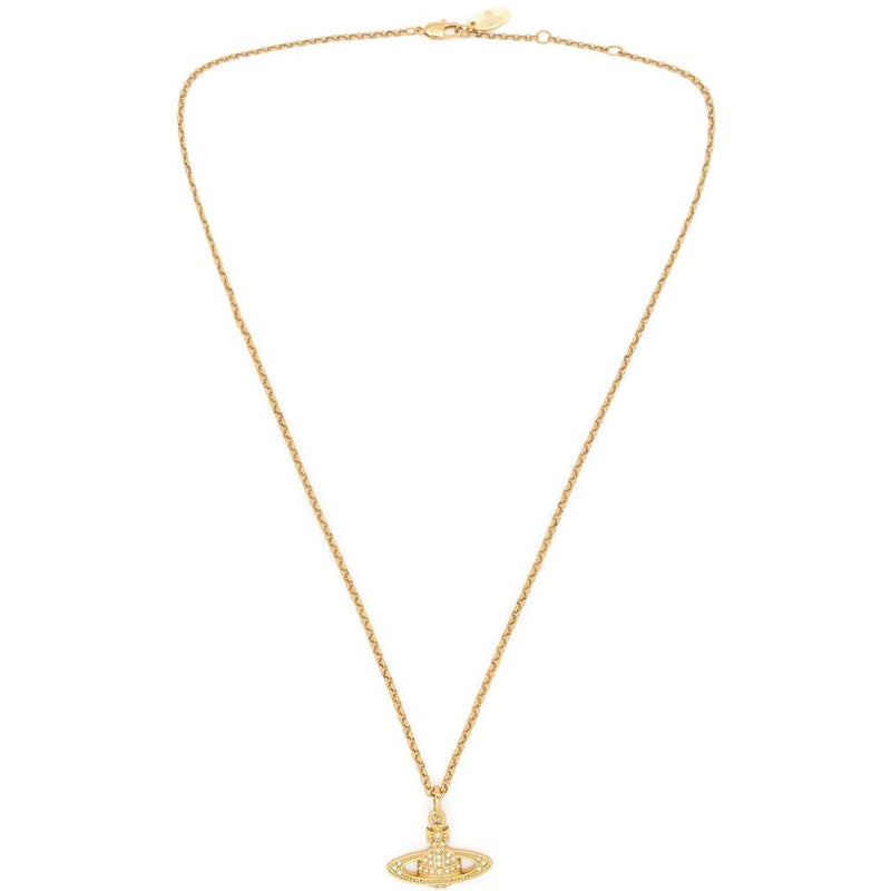 Vivienne Westwood Mini Bas Relief Orb Necklace 6302008602 R771
