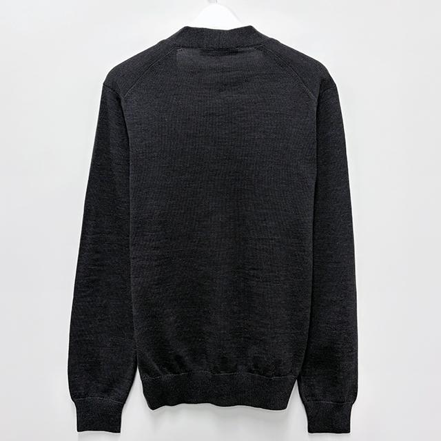 Maison Kitsune Double Fox Head Regular Cardigan for Men OM051CFKT1181 P190