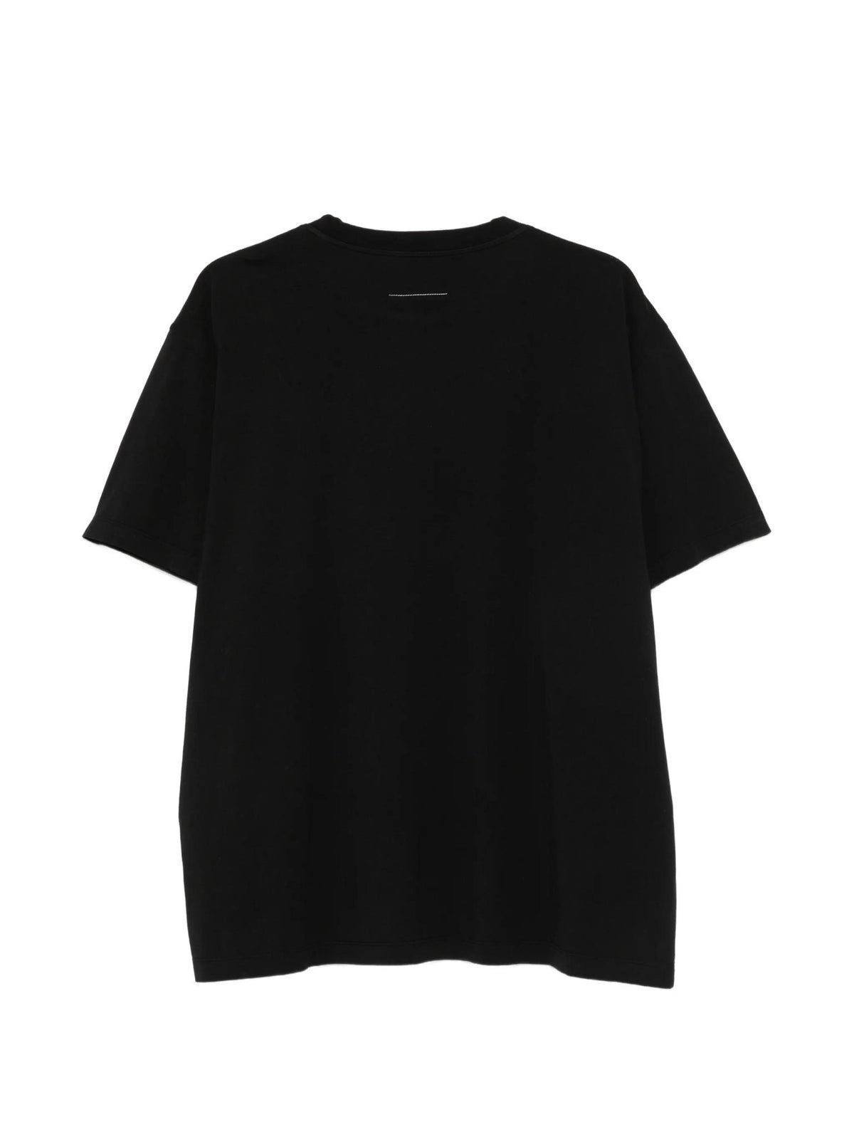 Maison Margiela Black Cotton Short Sleeve T-Shirt