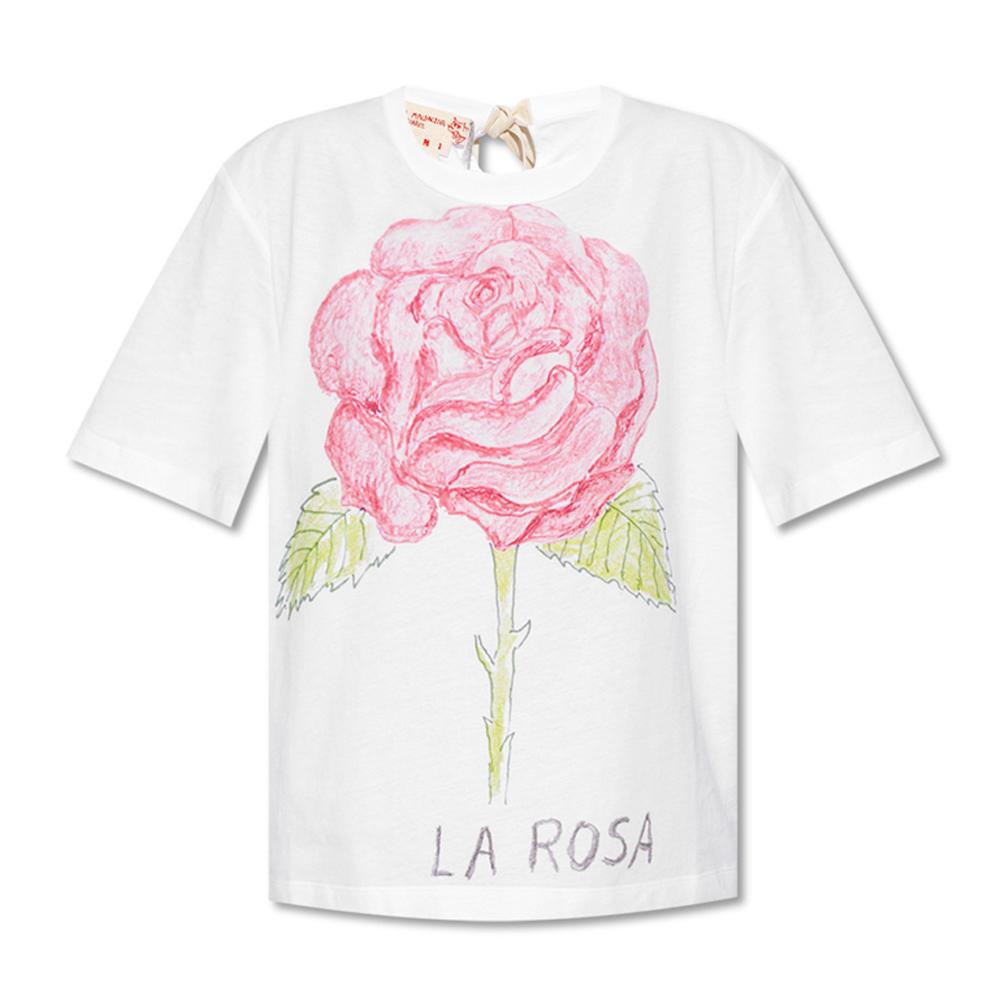 Marni Floral Print T-Shirt THJE0220P6 USCS62 LRW01