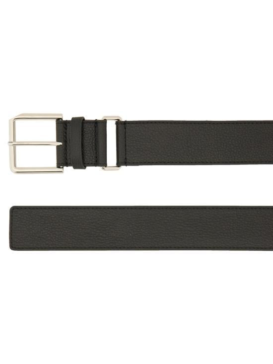 GIVENCHY Black Leather Belt BK407 HK18 A001