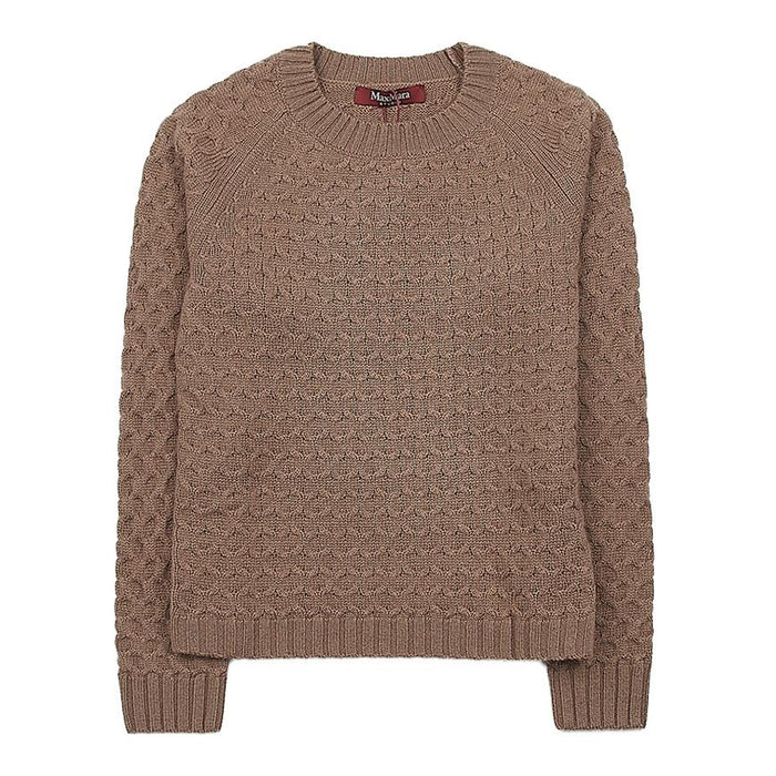 Max Mara Clava Wool Crewneck Sweater for Women