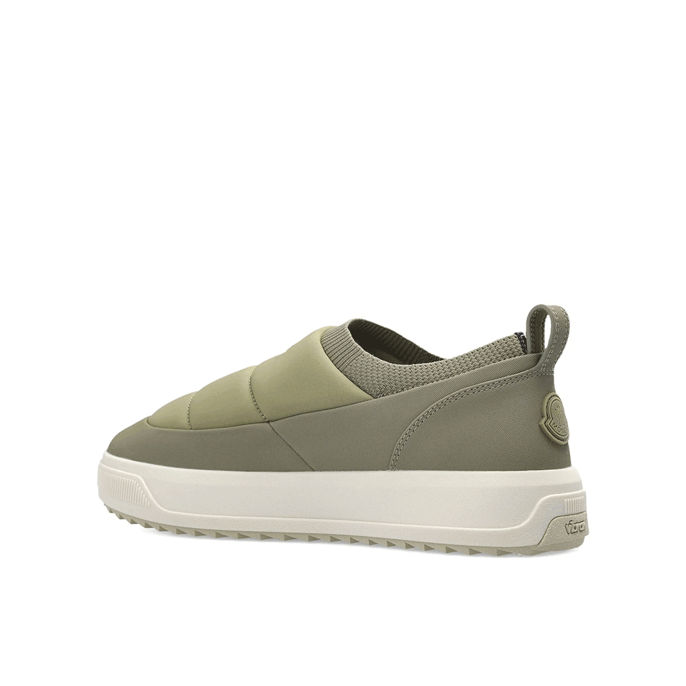 Moncler Olive Slip-On Sneakers Men’s Low-Top 4B00010