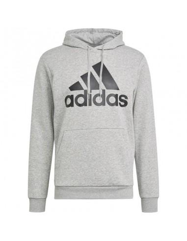 Adidas Women’s Hooded Sweatshirt GK9577 MEDIUM GREY HEATHER BLACK DOM