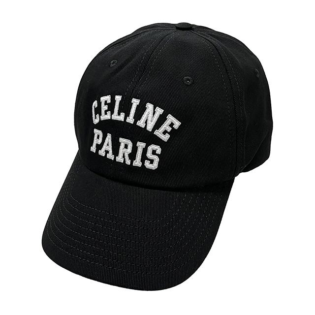 CELINE Triomphe Ricolieu Baseball Cap Navy