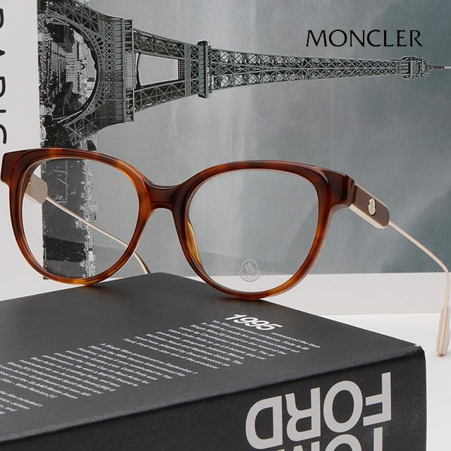 Moncler Tortoise Acetate Full-Rim Eyeglasses Unisex ML5056 052