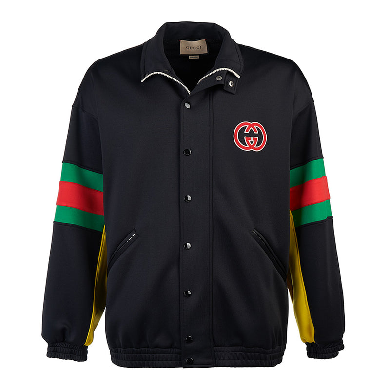 GUCCI Men’s Web Light Neoprene Jacket 706437 XJETG 1152