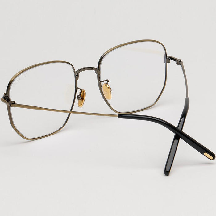 TOM FORD Antique Gold Metal Blue Light Blocking Retro Asian Fit Eye TF6003KB 030