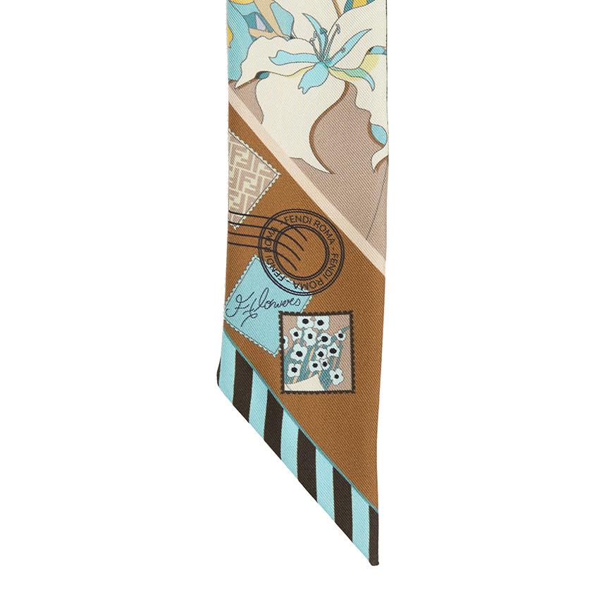 FENDI Optical Wrappy Women’s Silk Scarf