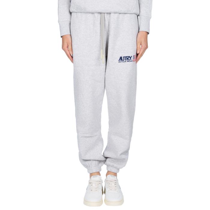 AUTRY Logo Patch Sweat Jogger Pants Women