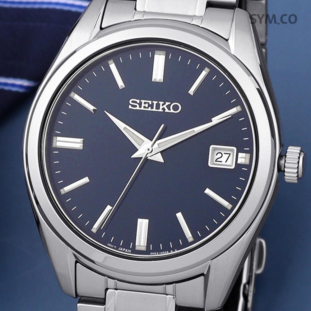 Seiko Sapphire Analog 100m Water Resistant Round Men’s Metal Watch SUR309 P1