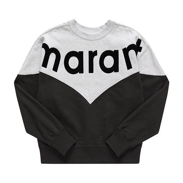 Isabel Marant Two-Tone Houston Sweatshirt Women’s Top SW0006FA A1M08E 02FK
